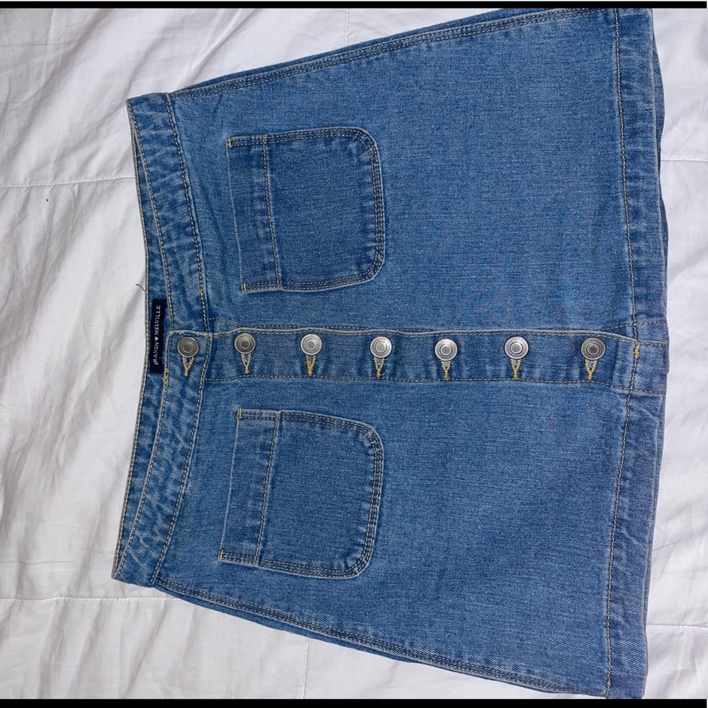 Brandy Melville Jean Skirt